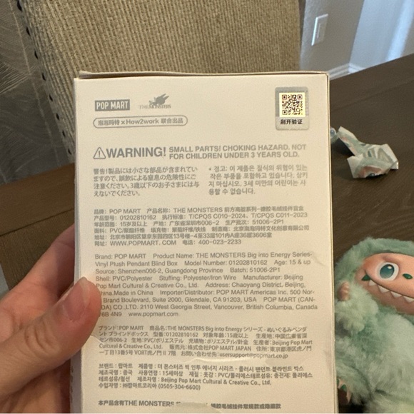 Pop Mart Labubu Big Into Energy Authentic - Serenity Confirmed - Picture 8 of 9